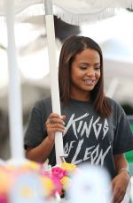 CHRISTINA MILIAN Out and About in Beverly Hills 09/25/2017