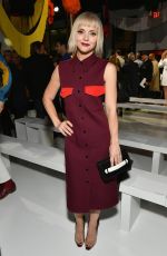 CHRISTINA RICCI at Calvin Klein Fashion Show at New York Fashion Week 09/07/2017