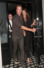 CINDY CRAWFORD and Rande Gerber at Craig
