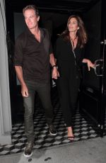 CINDY CRAWFORD and Rande Gerber at Craig