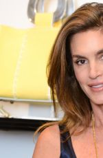 CINDY CRAWFORD at Edun Store Opening in New York 09/12/2017 