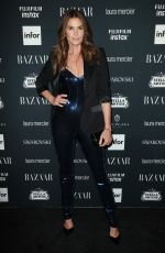 CINDY CRAWFORD at Harper’s Bazaar Icons Party in New York 09/08/2017