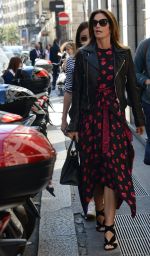 CINDY CRAWFORD Out and About in Milan 09/21/2017