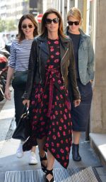 CINDY CRAWFORD Out and About in Milan 09/21/2017