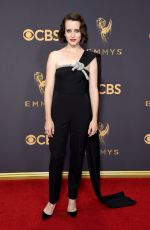 CLAIRE FOY at 69th Annual Primetime EMMY Awards in Los Angeles 09/17/2017