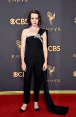 CLAIRE FOY at 69th Annual Primetime EMMY Awards in Los Angeles 09/17/2017