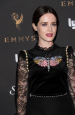 CLAIRE FOY at Television Academy 69th Emmy Performer Nominees Cocktail Reception in Beverly Hills 09/15/2017