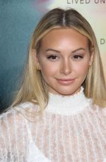 CORINNE OLYMPIOS at Flatliners Premiere in Los Angeles 09/27/2017