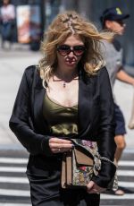COURTNEY LOVE Out and About in New York 09/14/2017
