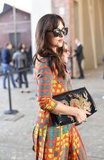 DAKOTA JOHNSON at Gucci Fashion Show at Milan Fashion Week 09/20/2017