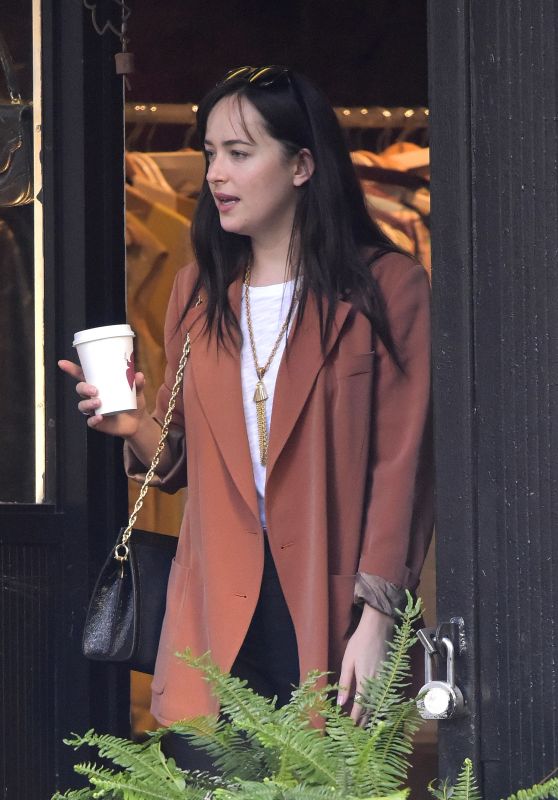 DAKOTA JOHNSON Out and About in New York 09/29/2017