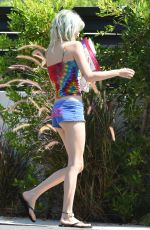 DANI THORNE Picks Up Her Mail in Los Angeles 09/01/2017