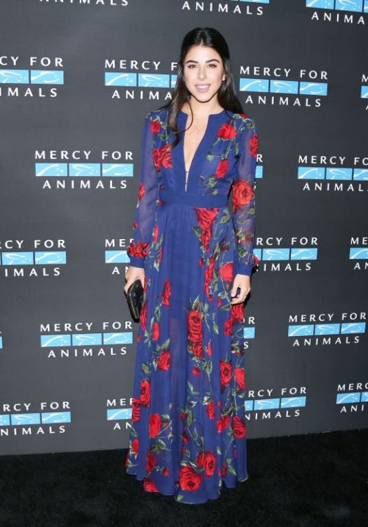 DANIELLA MONET at Mercy for Animals Annual Hidden Heroes Gala in Los Angeles 09/23/2017