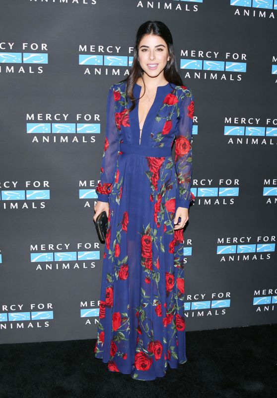 DANIELLA MONET at Mercy for Animals Annual Hidden Heroes Gala in Los Angeles 09/23/2017