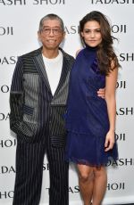 DANIELLE CAMPBELL at Tadashi Shoji Fashion Show at New York Fashion Week 09/07/2017
