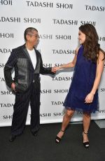 DANIELLE CAMPBELL at Tadashi Shoji Fashion Show at New York Fashion Week 09/07/2017