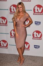 DANIELLE SELLERS at TV Choice Awards in London 09/04/2017
