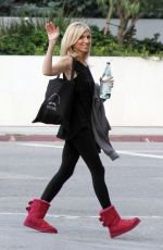 DEBBIE GIBSON Leaves a Dance Studio in Los Angeles 09/11/2017