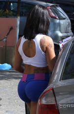 DEBORAH DUNHILL in Shorts Out in Sao Paulo 08/31/2017