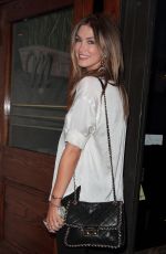 DELTA GOODREM at Madeo Restaurant in West Hollywood 08/30/2017