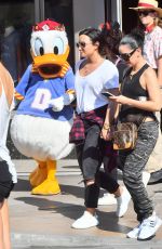 DEMI LOVATO at Disneyland in Anaheim 09/10/2017