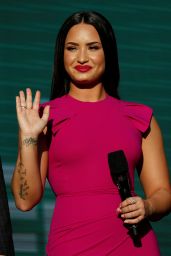 DEMI LOVATO at Global Citizen Festival in New York 09/23/2017