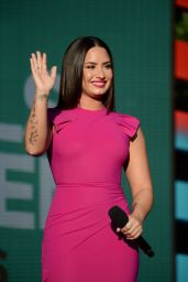 DEMI LOVATO at Global Citizen Festival in New York 09/23/2017
