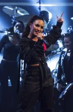 DEMI LOVATO at Jonathan Ross Show in London 09/27/2017