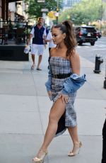 DEMI LOVATO Leaves Her Hotel in New York 09/29/2017