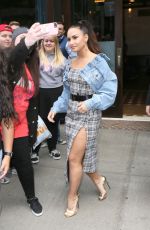 DEMI LOVATO Leaves Her Hotel in New York 09/29/2017