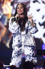 DEMI LOVATO Performs at Iheartradio Music Festival in Las Vegas 09/23/2017