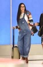DEMI MOORE at JFK Airport in New York 09/21/2017