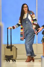 DEMI MOORE at JFK Airport in New York 09/21/2017