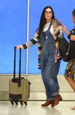 DEMI MOORE at JFK Airport in New York 09/21/2017