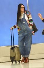DEMI MOORE at JFK Airport in New York 09/21/2017