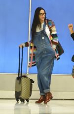 DEMI MOORE at JFK Airport in New York 09/21/2017