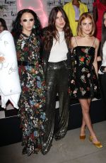 DEMI MOORE, SCOUT and TALLULAH WILLIS at Alice & Olivia Fashion Show at NYFW 09/12/2017