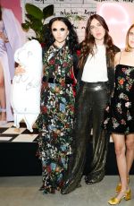 DEMI MOORE, SCOUT and TALLULAH WILLIS at Alice & Olivia Fashion Show at NYFW 09/12/2017