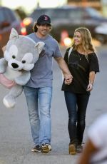 DENISE RICHARDS and Her New Boyfriend at a Fair in Malibu 09/01/2017
