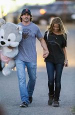 DENISE RICHARDS and Her New Boyfriend at a Fair in Malibu 09/01/2017