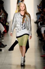 DEVON AOKI at Jeremy Scott Runway Show in New York 09/07/2017