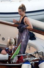 DIANNA AGRON adn Winston Marshall Out in Amalfi Coast 09/07/2017