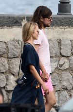 DIANNA AGRON adn Winston Marshall Out in Amalfi Coast 09/07/2017