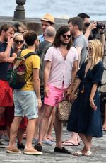 DIANNA AGRON adn Winston Marshall Out in Amalfi Coast 09/07/2017