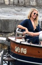 DIANNA AGRON adn Winston Marshall Out in Amalfi Coast 09/07/2017