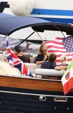DIANNA AGRON adn Winston Marshall Out in Amalfi Coast 09/07/2017