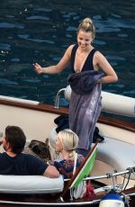 DIANNA AGRON adn Winston Marshall Out in Amalfi Coast 09/07/2017