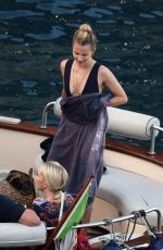 DIANNA AGRON adn Winston Marshall Out in Amalfi Coast 09/07/2017