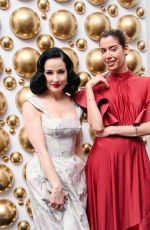 DITA VON TEESE at La Prairie Presents: The Art of Caviar Vernissage Evening in New York 09/06/2017