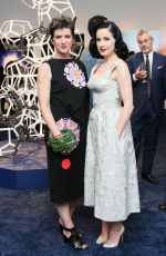 DITA VON TEESE at La Prairie Presents: The Art of Caviar Vernissage Evening in New York 09/06/2017